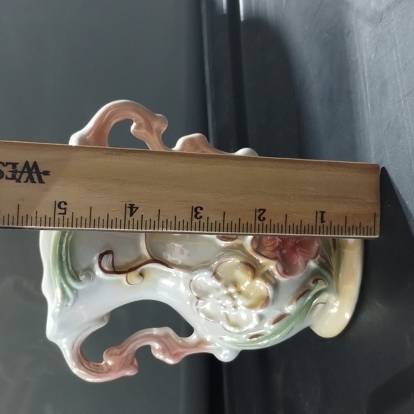 Made in Brazil ceramic pottery lustreware vase vintage vase lusterware - Picture 2 of 9